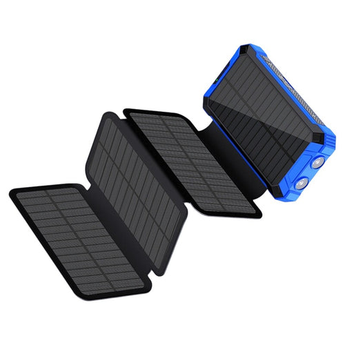 Solar Power Bank 20000mAh – Fast Charging, Rugged & Portable