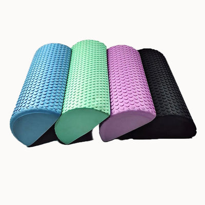 Solid Semicircular Foam Roller 30cm x 7.5cm