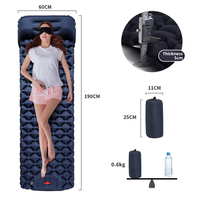 Portable Inflatable Sleeping Pad