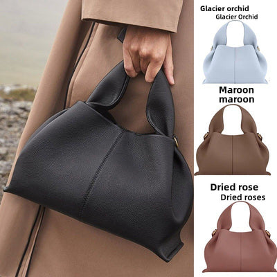 Dumpling Shoulder Bag - Genuine Leather