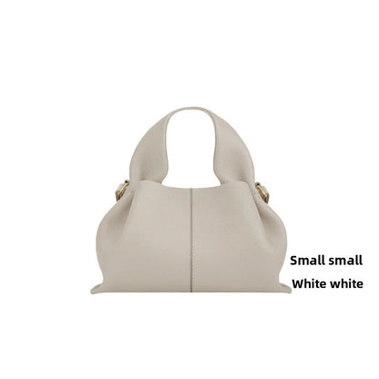 Dumpling Shoulder Bag - Genuine Leather