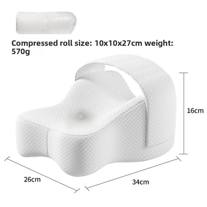 Memory Foam Leg Pillow for Side Sleeping & Recovery