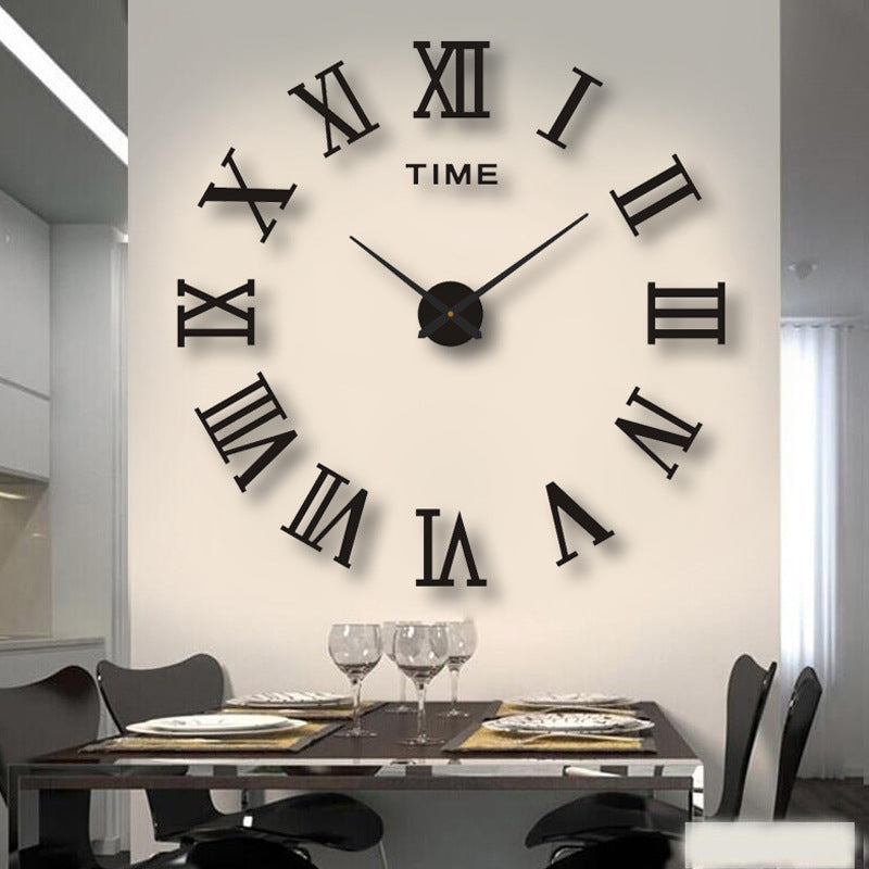 Scandinavian Acrylic Wall Clock – Silent Movement