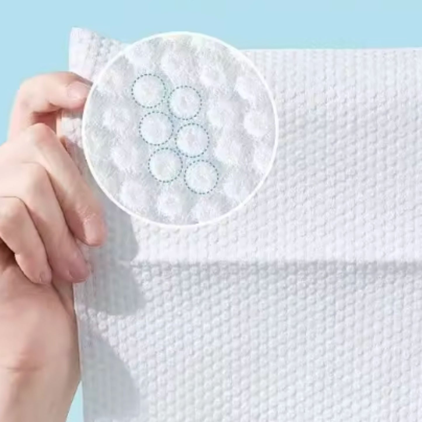 Disposable Cotton Towels (50-Pack)
