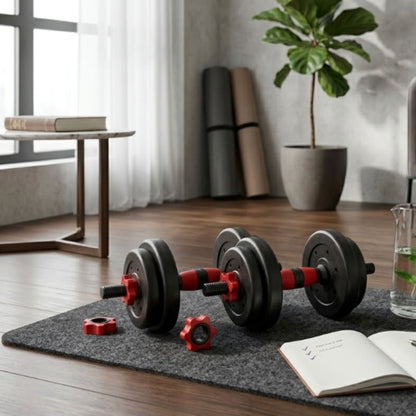 Dumbbell & Barbell Set