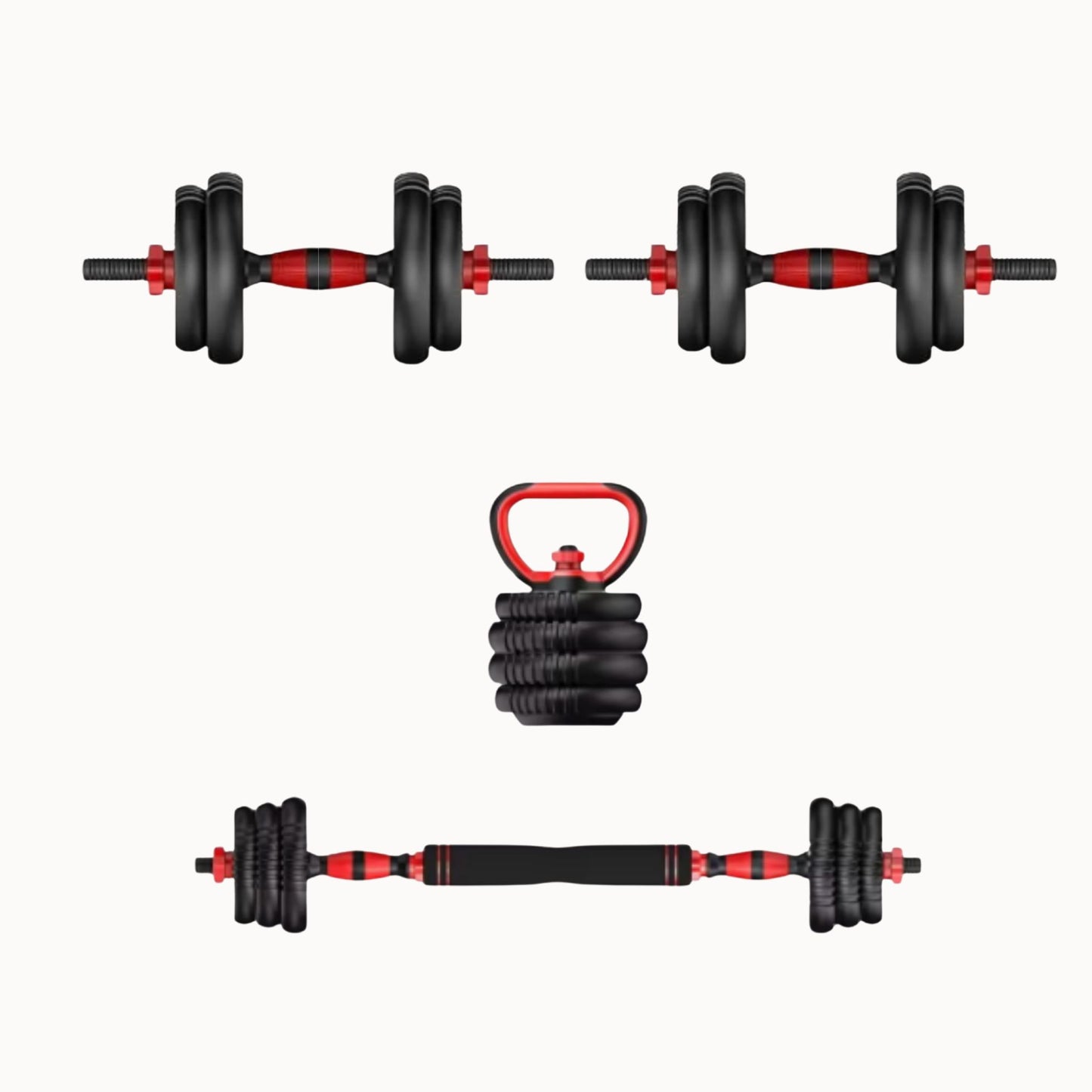 Dumbbell & Barbell Set